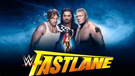 wwe fastlane results 2016.